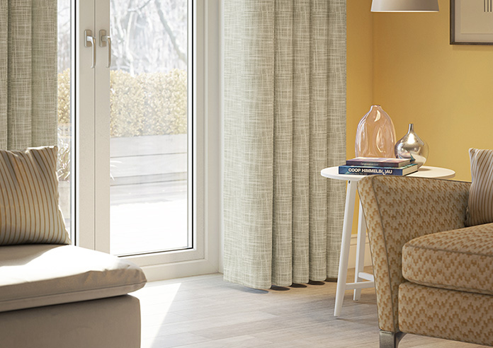 Siena Voile, Khaki Brown - Made to Measure Curtains - Image 5